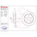 Juego de discos de freno BREMBO 08.D418.11