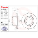 Disco de freno BREMBO 09.C639.21
