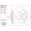 Juego de Discos de freno BREMBO 09.C654.11