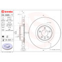 Disco de freno BREMBO 09.C820.11