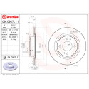 Juego de discos de freno BREMBO 09.C927.11