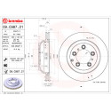 Juego de discos de freno BREMBO 09.C987.21
