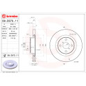 Juego de discos de freno BREMBO 09.D573.11