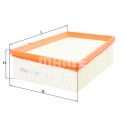Filtro de aire MAHLE ORIGINAL LX 4297
