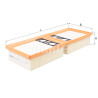 Filtro de aire MAHLE ORIGINAL LX 4414