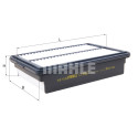 Filtro de aire MAHLE ORIGINAL LX 4567