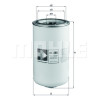 Filtro de aceite MAHLE ORIGINAL OC 280