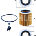 Filtro de aceite MAHLE ORIGINAL OX 387D1