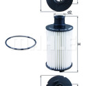 Filtro de aceite MAHLE ORIGINAL OX 774D
