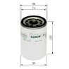 Filtro de aceite BOSCH 0 986 452 046