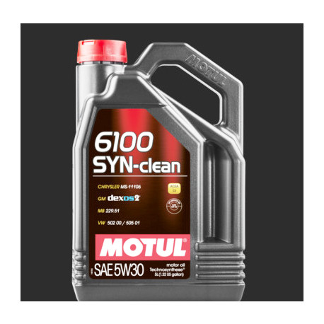 Motul 6100 Syn-Clean 5W30 C3 5L . Precio: 40,03€. 