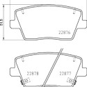Juego de 4 pastillas de freno BREMBO P 30 112