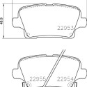 Juego de 4 pastillas de freno BREMBO P 59 097