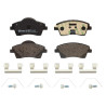 Juego de 4 pastillas de freno BREMBO P 86 033