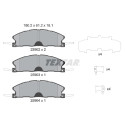 Pastillas de freno TEXTAR 2590201