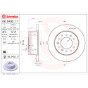 Juego de 2 discos de freno BREMBO 08.D432.11
