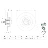 Juego de disco de freno BOSCH 0 986 479 F42