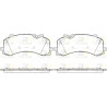 Juego de 4 pastillas de freno ROADHOUSE 21744.00