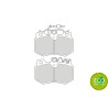 Juego de pastillas de freno PREMIER