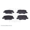 Juego de 4 pastillas de freno BLUEPRINT ADC44288BLU