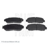 Juego de 4 pastillas de freno BLUEPRINT ADH24296BLU