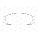 Juego de pastillas de freno CHAMPION 572290CH