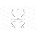 Juego de pastillas de freno CHAMPION 572450CH