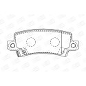 Juego de pastillas de freno CHAMPION 572492CH