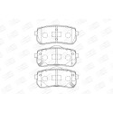 Juego de pastillas de freno CHAMPION 572596CH