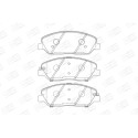 Juego de pastillas de freno CHAMPION 572607CH