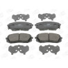 Juego de pastillas de freno CHAMPION 572612CH