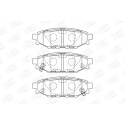 Juego de pastillas de freno CHAMPION 573380CH