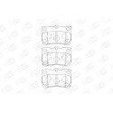 Juego de pastillas de freno CHAMPION 573393CH