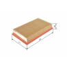 Filtro de aire BOSCH F 026 400 105