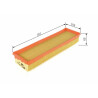 Filtro de aire BOSCH F 026 400 174