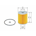 Filtro de aceite BOSCH 1 457 429 103