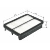 Filtro de aire BOSCH 1 457 433 784