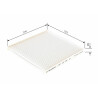 Filtro, aire habitáculo BOSCH 1 987 432 090