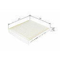 Filtro, aire habitáculo BOSCH 1 987 432 121