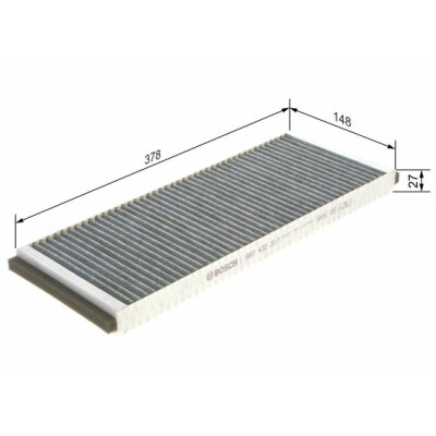 Filtro, aire habitáculo BOSCH 1 987 432 317