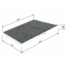 Filtro, aire habitáculo BOSCH 1 987 432 370