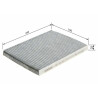 Filtro, aire habitáculo BOSCH 1 987 432 415