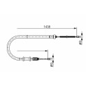 Cable de accionamiento, freno de estacionamiento