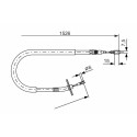 Cable de accionamiento, freno de estacionamiento