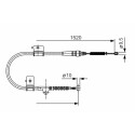 Cable de accionamiento, freno de estacionamiento