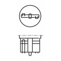 Lámpara de incandescencia BOSCH 1 987 301 033