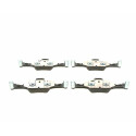 Juego de 4 pastillas de freno BOSCH 0 986 424 849