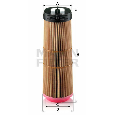 Filtro de aire MANN-FILTER C 12 133