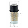 Filtro de aire MANN-FILTER C 14 179/1