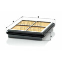 Filtro de aire MANN-FILTER C 2138/3